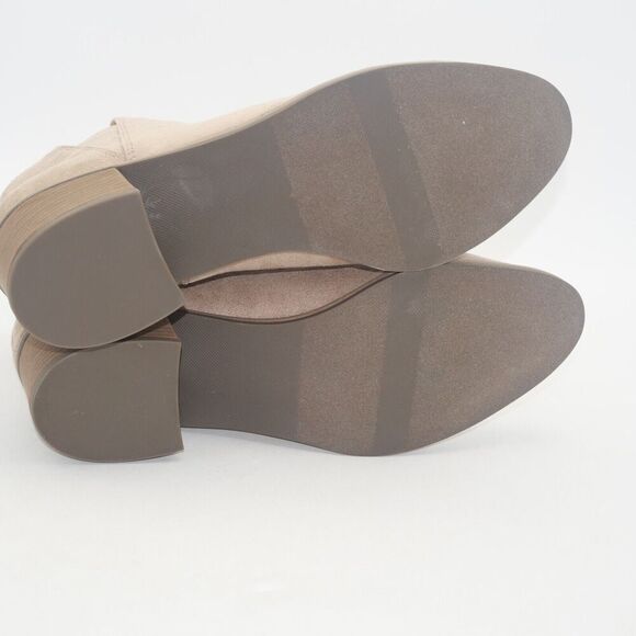 NEW Dr. Scholl's Women's 11 Teammate Slip On Chelsea Dress Ankle Boot Beige - Picture 8 of 8